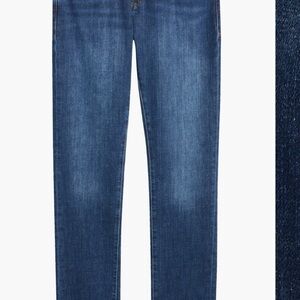 Frame Denim Men's Straight Jeans in Deep Blue